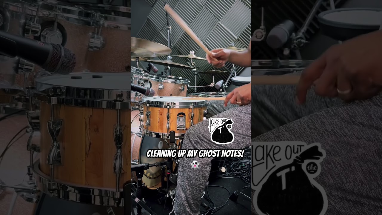 Funky Warm-up Drum Groove. Clean up while you warm up! Drums | Drum Lessons | #drums #drummer