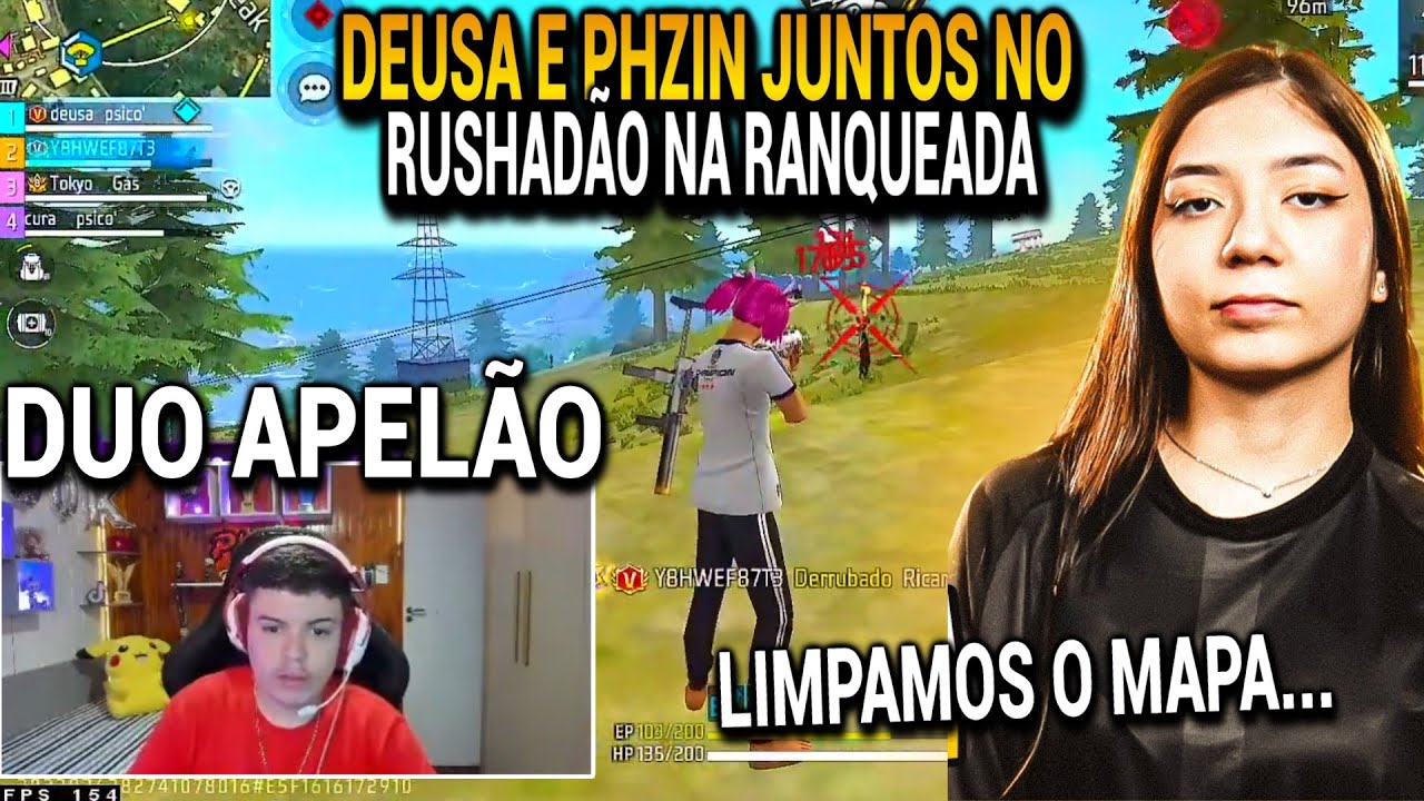 PHZIN JOGOU NA CONTA DO APELAPATO E CHAMOU A DEUSA PARA ACABAR COM ESSA PARTIDA