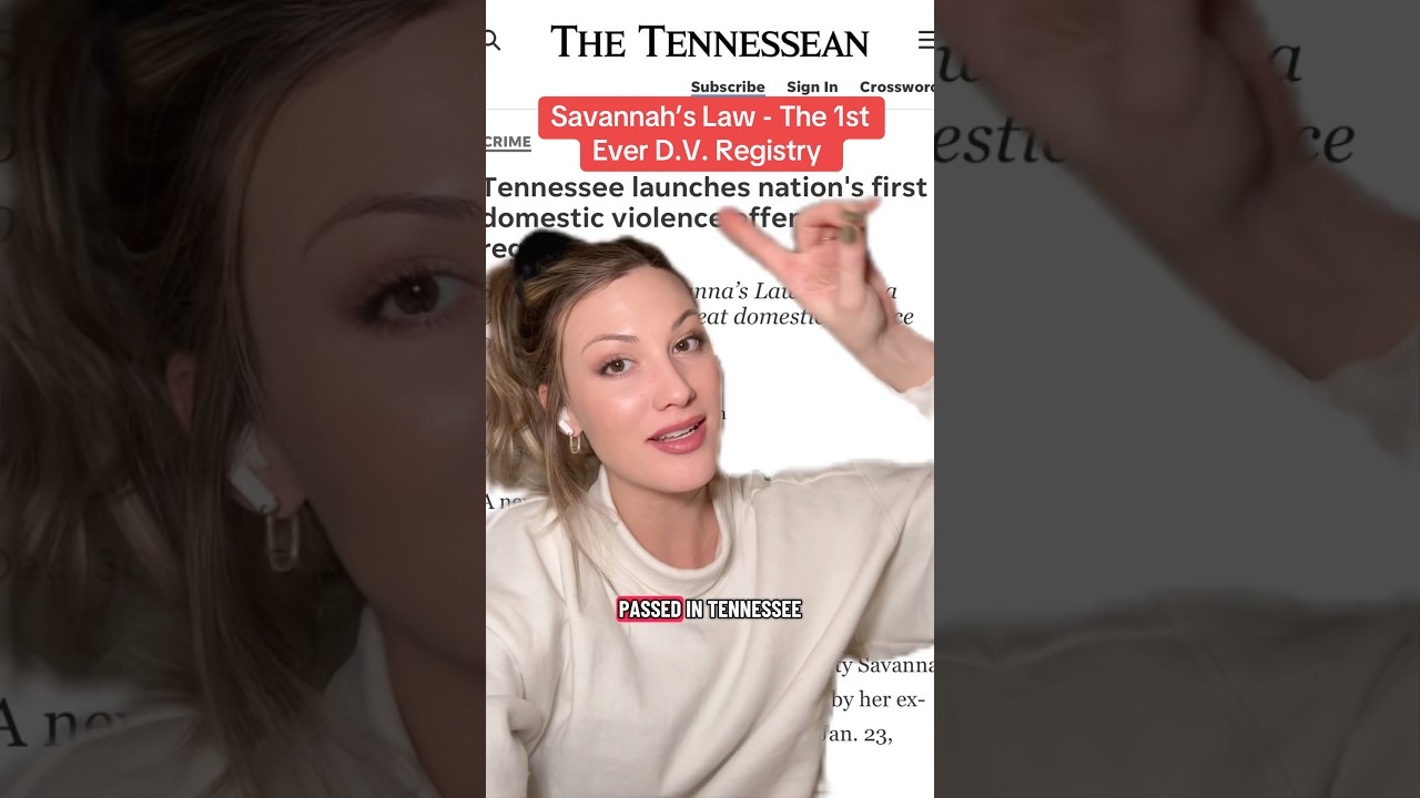 Tennessee passes law to launch the first public D.V. registry