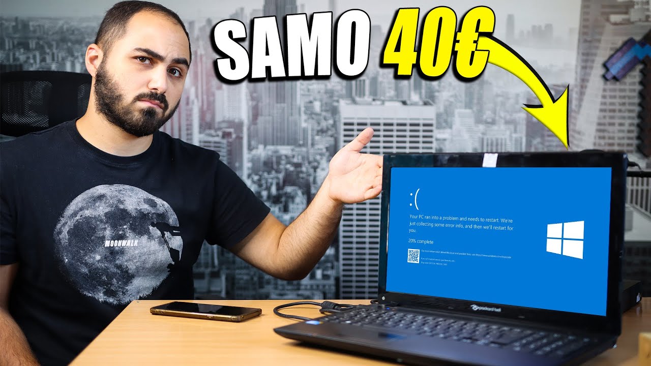 Kupio Sam Laptop Za Samo 40€ ???