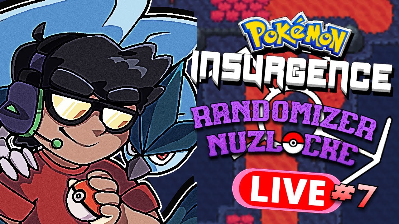 🔴Pokemon Insurgence Randiomzer Nuzlocke : Episode 7 #pokemon #pokemonlive #marathon