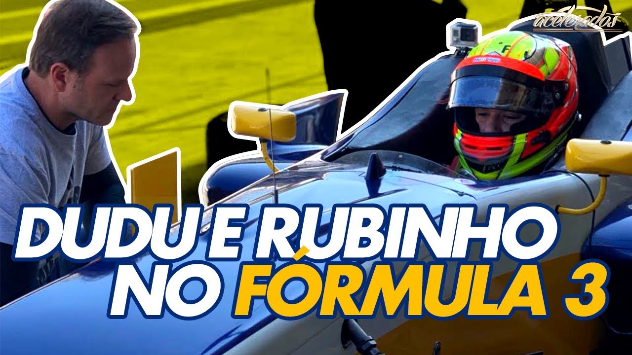 EMOÇÃO E LÁGRIMAS EM INTERLAGOS! RUBINHO E DUDU ACELERAM JUNTOS O FÓRMULA 3 - ESPECIAL 