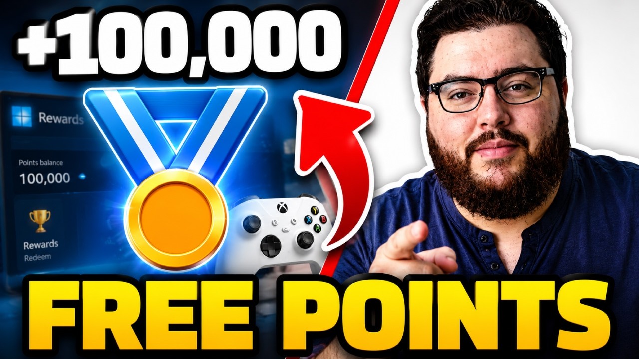 How to get Microsoft Rewards Points FAST 😱 100K FREE Microsoft Points GLITCH 2026