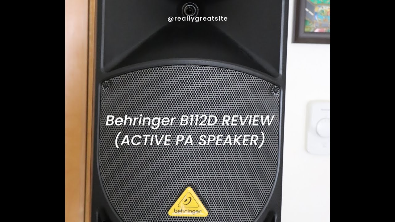 Behringer B112D REVIEW I A Hidden Gem In Pro Audio