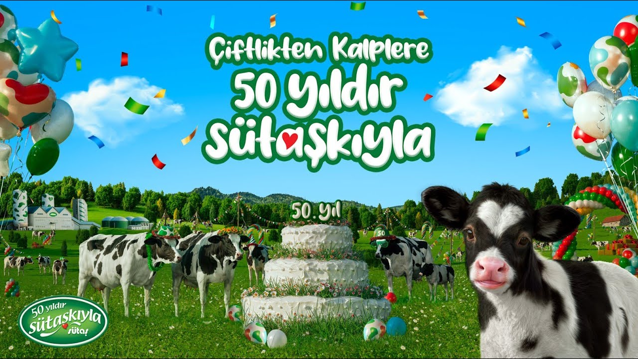 &Ccedil;iftlikten Kalplere 50 Yıldır S&uuml;taşkıyla!