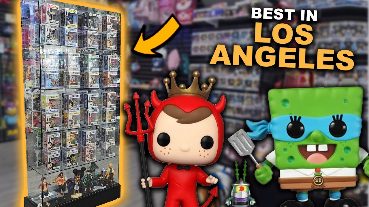 I Found The Best Funko Pop Shop in Los Angeles! (Evasive Studios)