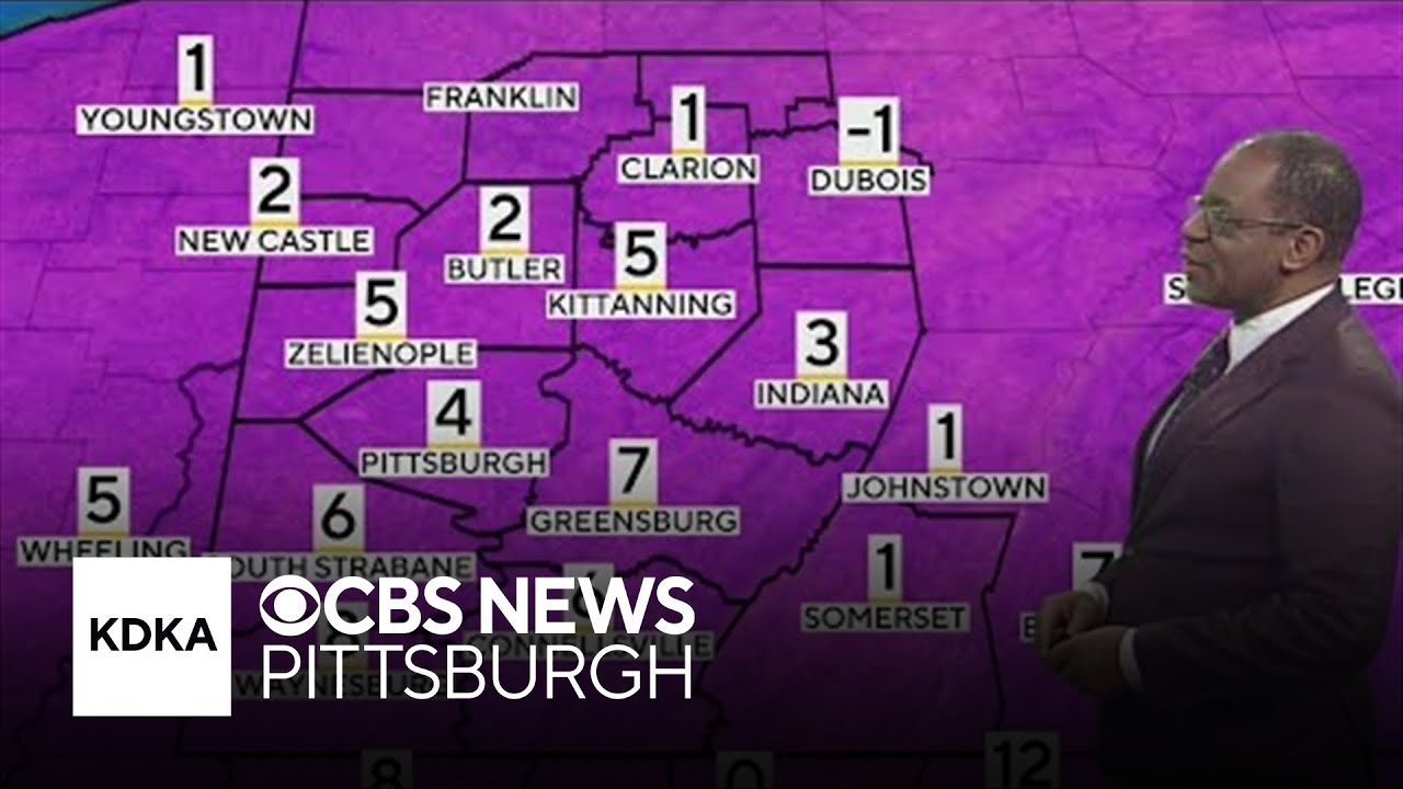 KDKA-TV Morning Forecast (1/20)