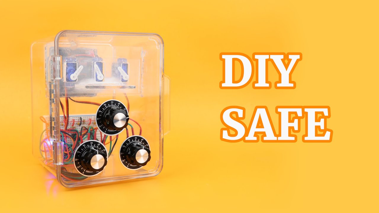 Making a safe with servos & NE555 timers