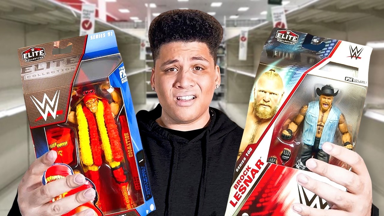 Проход с игрушками WWE &mdash; отстой