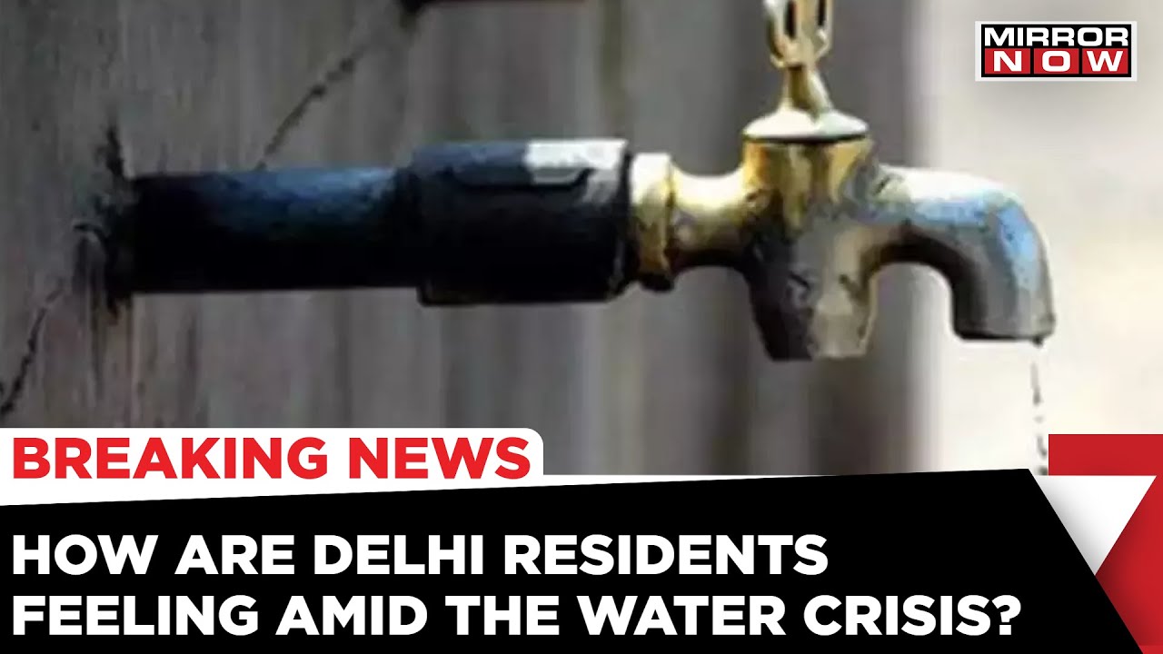Water Supply Crisis In Delhi: Watch What The Delhiites Are Saying On Water Scarcity | Ground Report