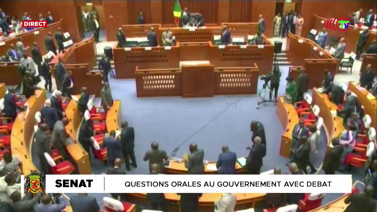 🔴 DIRECT | SENAT : QUESTIONS ORALES AU GOUVERNEMENT AVEC DEBAT
