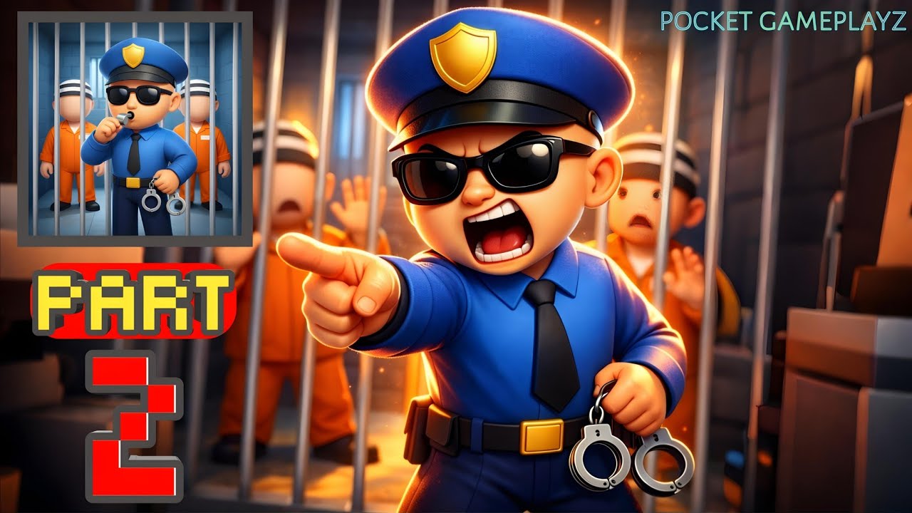 🚔 Police Station Idle – Gameplay Walkthrough Part 2 – Rapid Crime Control Upgrade (iOS, Android)