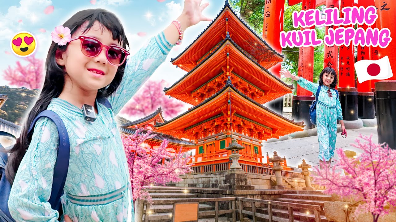 SAMANTHA JALAN JALAN KE KUIL JEPANG !! KITA BORONG BANYAK OLEH OLEH DARI JEPANG !!