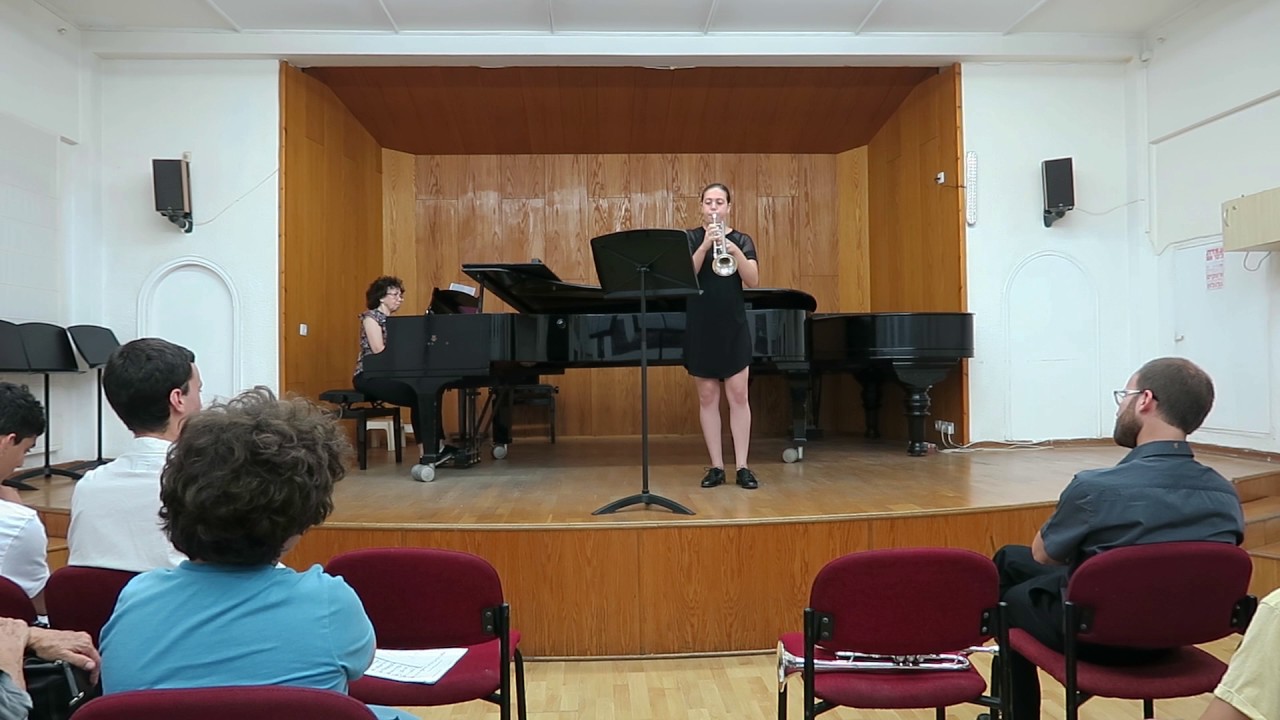 Noa Eliyahu (17), trumpet - Corelli - Sonata No. 8 - I. Largo