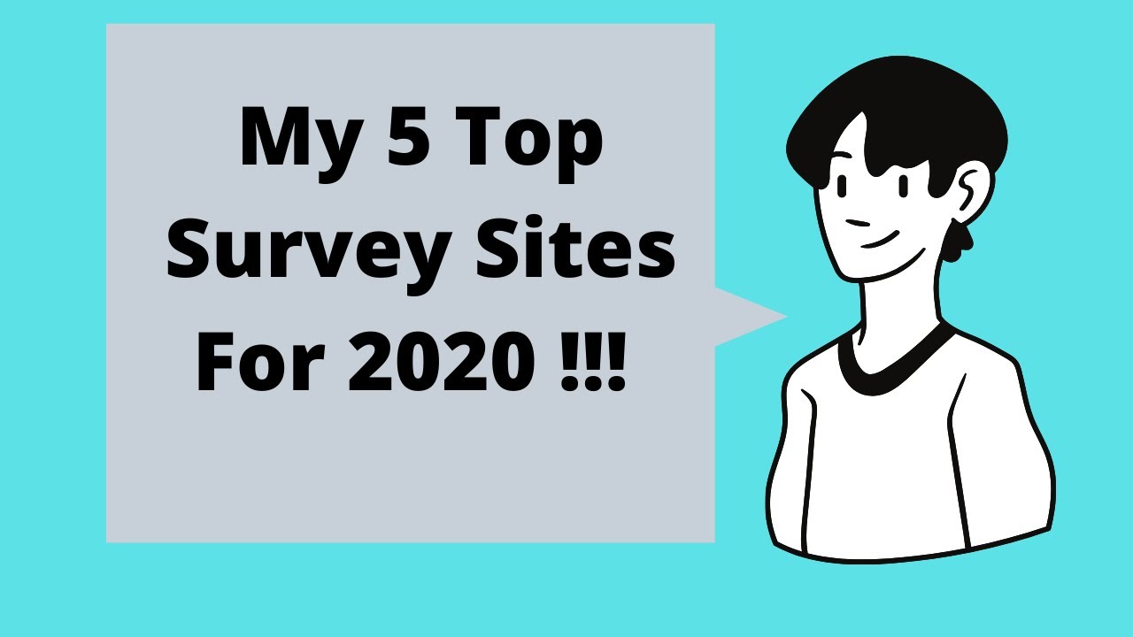 My Top 5 Survey Sites In 2020 !!!