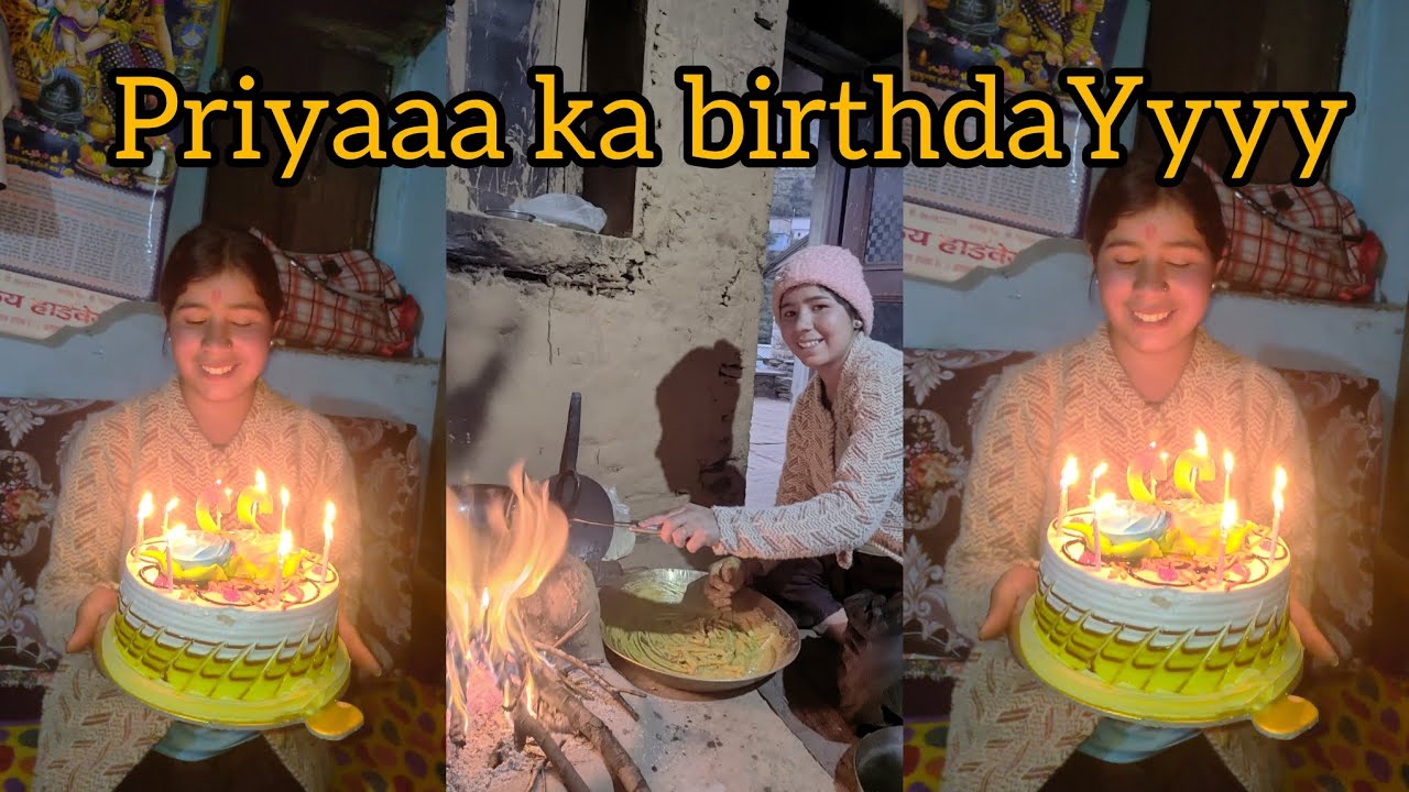 प्रिया ने खिलाए पहाड़ी पकवान 😋♥️|komalnegivlogs |pahadilifestylevlogs |