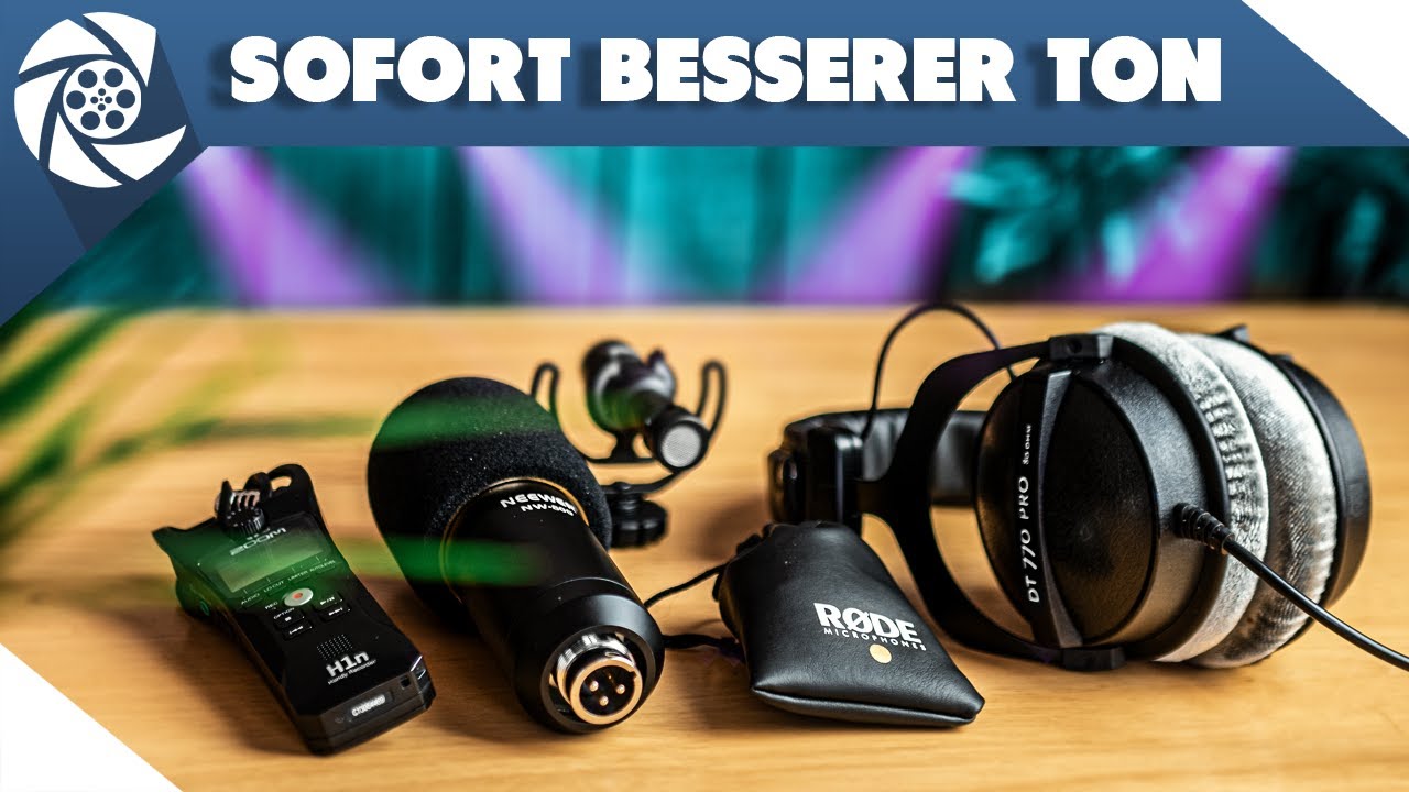 5 TIPPS für GARANTIERT BESSEREN TON in VIDEOS || CinemaStudios ||