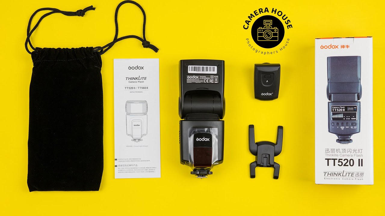 ارخص فلاش  تبدأ به مسيرتك فى احتراف التصوير الفوتوجرافي ... Godox TT520II