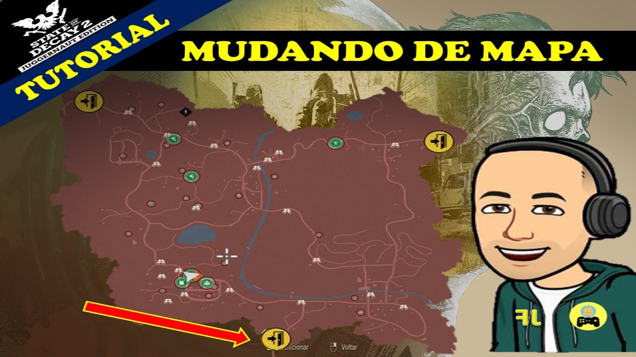 State of Decay 2 - Mudando de mapa - TUTORIAL