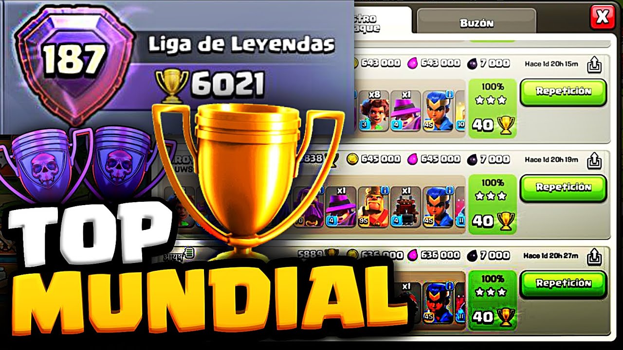 +6000 TROFEOS EN LIGA LEYENDA🏆