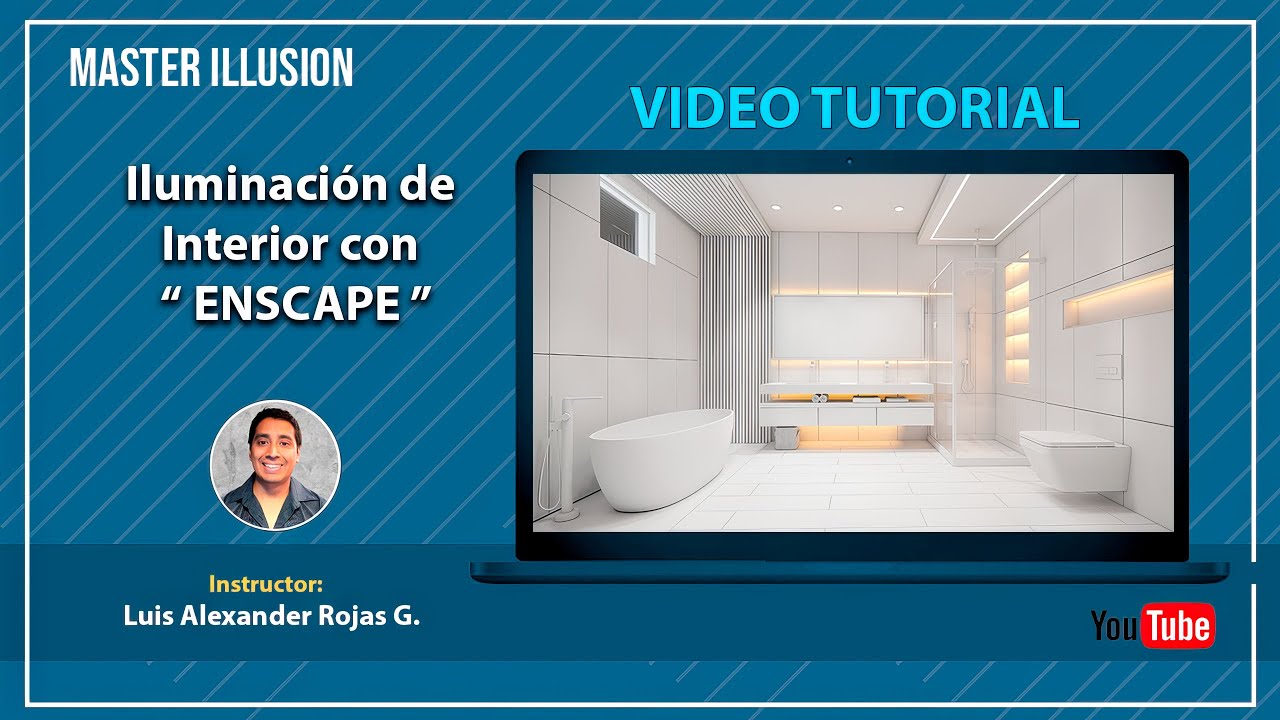 📢 Iluminación de Interior con ENSCAPE 4 en SKETCHUP 2025
