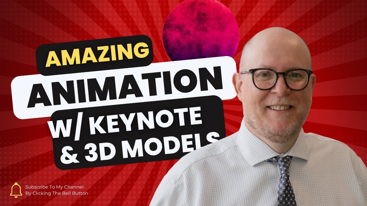 Using 3D Models in Apple's Keynote for AWESOME & EASY Animation