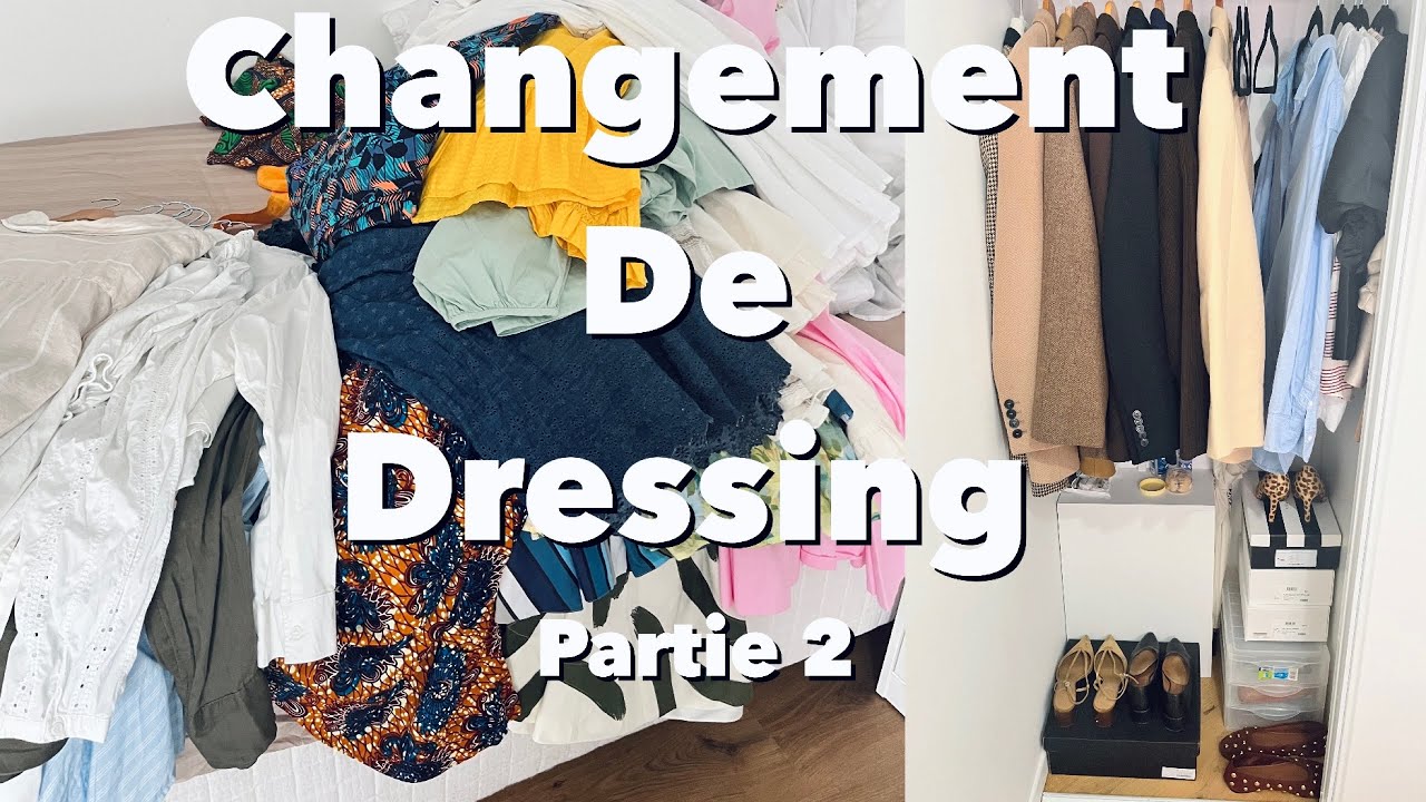 CHANGEMENT DE DRESSING | Partie 2| Bye bye l’été ☀️ Mon dressing passe en mode automne 🍁/ hiver ❄️