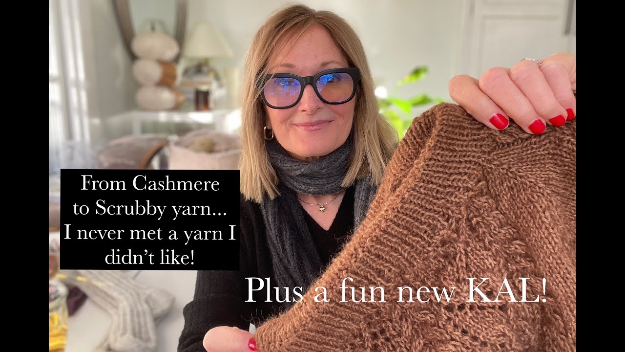 a friend to knit with - episode 50 Lots of knitting + a new KAL!