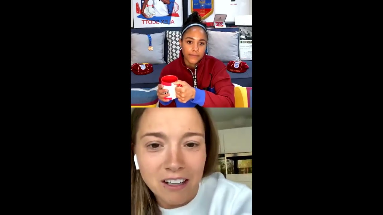 Alex Scott & Fran Kirby Insta Live (Full)  #ScottieTalks