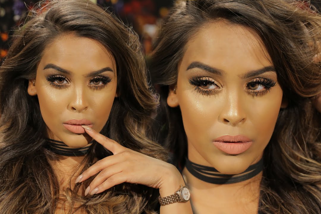 Chatty Full Drugstore Glam Makeup Tutorial| Topshop, Primark, H&M| N1kk1sSecr3t