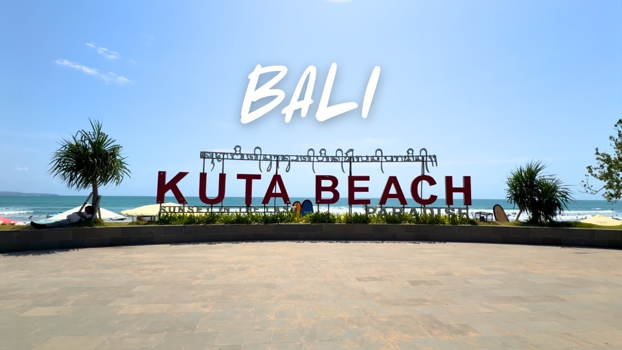 BALI Kuta Beach Road | Sahid Kuta Resort | ASMR Walking Tour HD