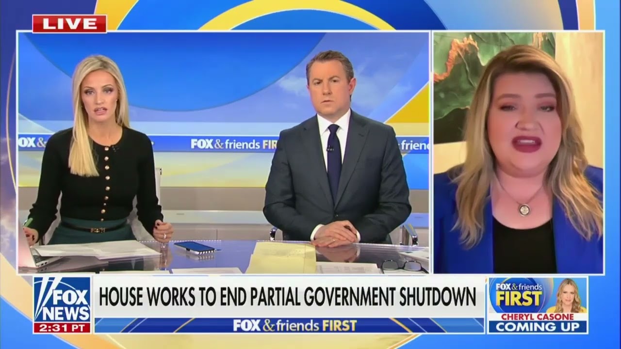 February 2, 2026 Congresswomen Cammack Joins Fox on shutdown Save act