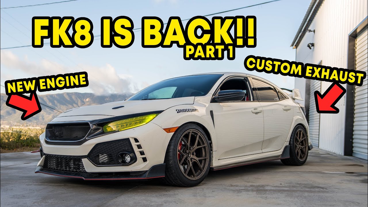 FULL SEND ON THE FK8! | New Engine, Custom Straight Pipe Exhaust, & MORE!