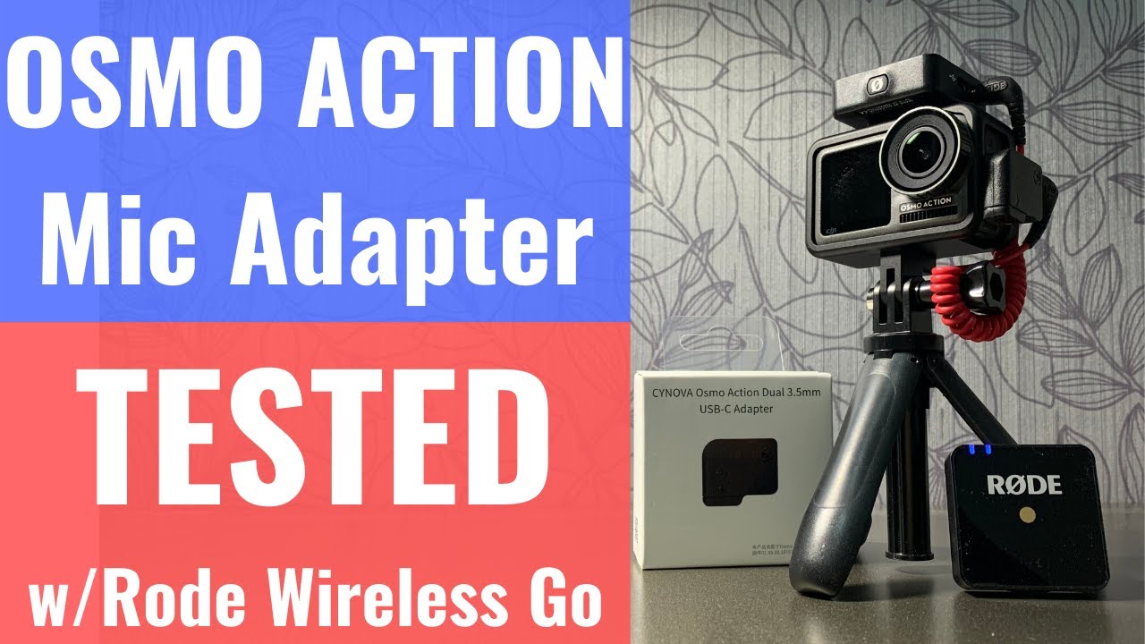 Osmo Action Microphone Adapter TESTED w/Rode Wireless Go *** ULTIMATE VLOGGING setup ??