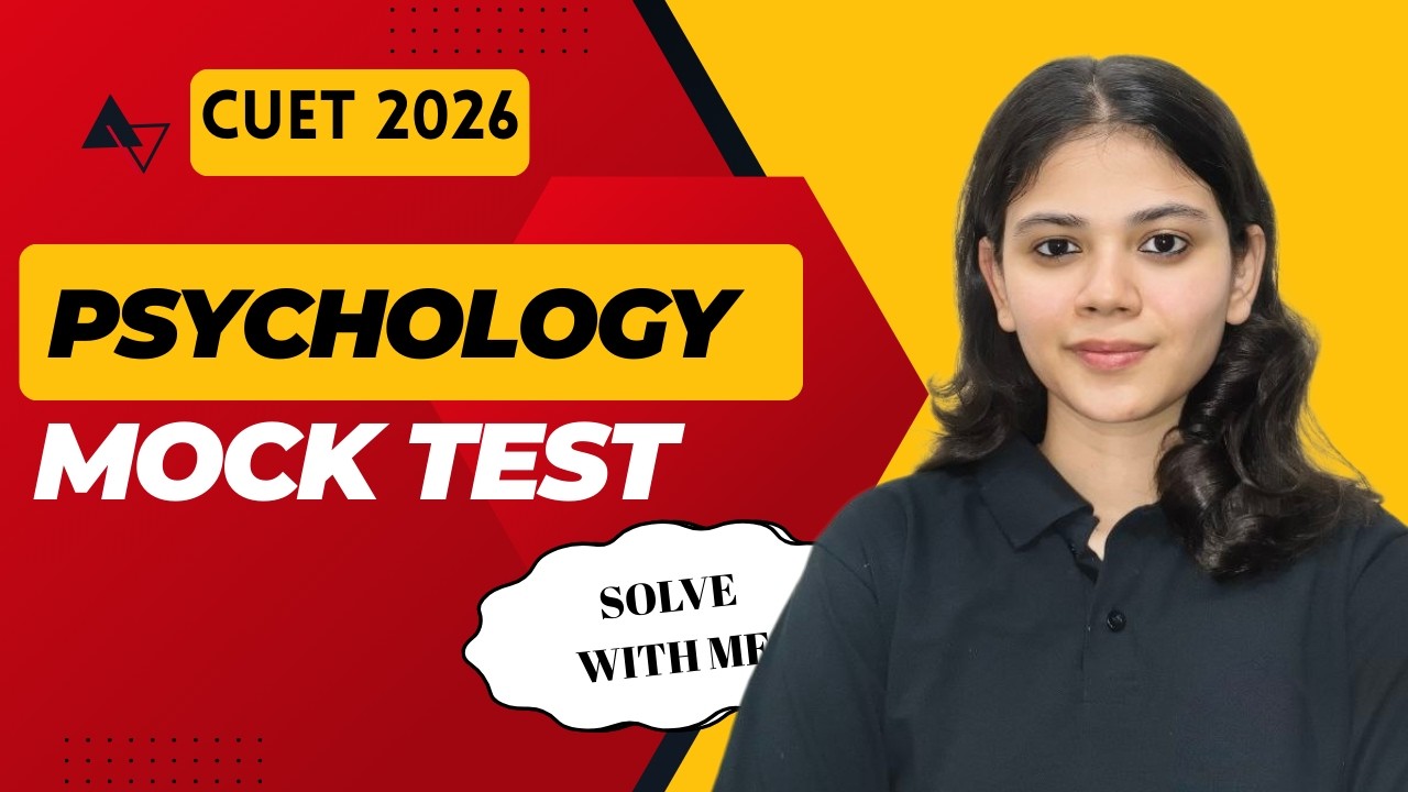 CUET PG PSYCHOLOGY MOCK TEST | CUET PG 2026