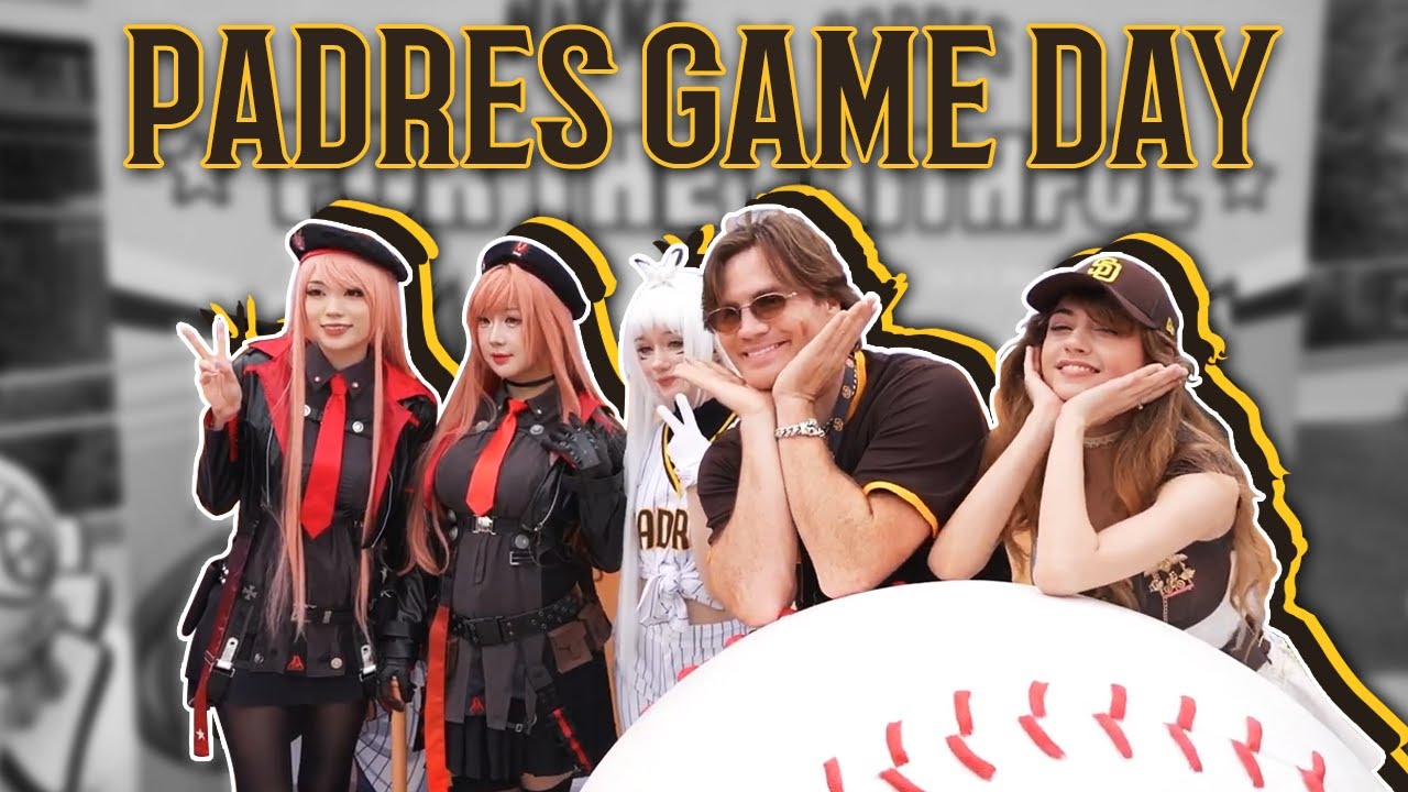 Emiru Took Us To A Baseball Game | Padres vs. Dodgers