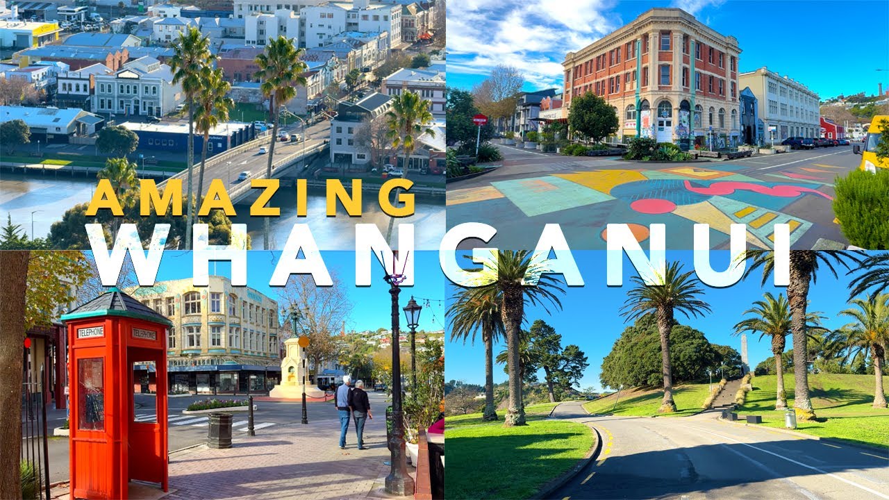 WHANGANUI, NEW ZEALAND - 2025 Walking Tour 4K