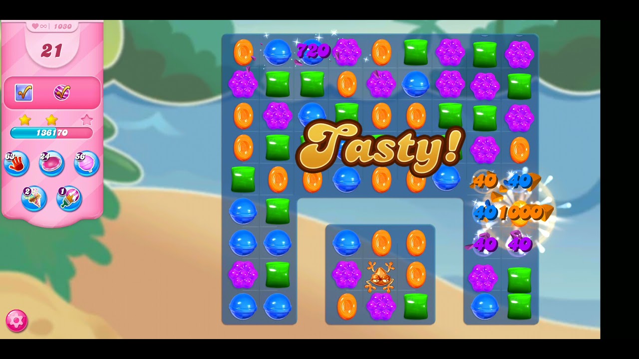 Candy Crush Saga - Level 1030 (Mixed Level)
