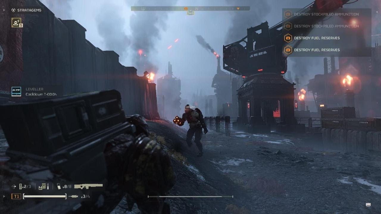 HELLDIVERS 2 solo super-helldive on Cyberstan
