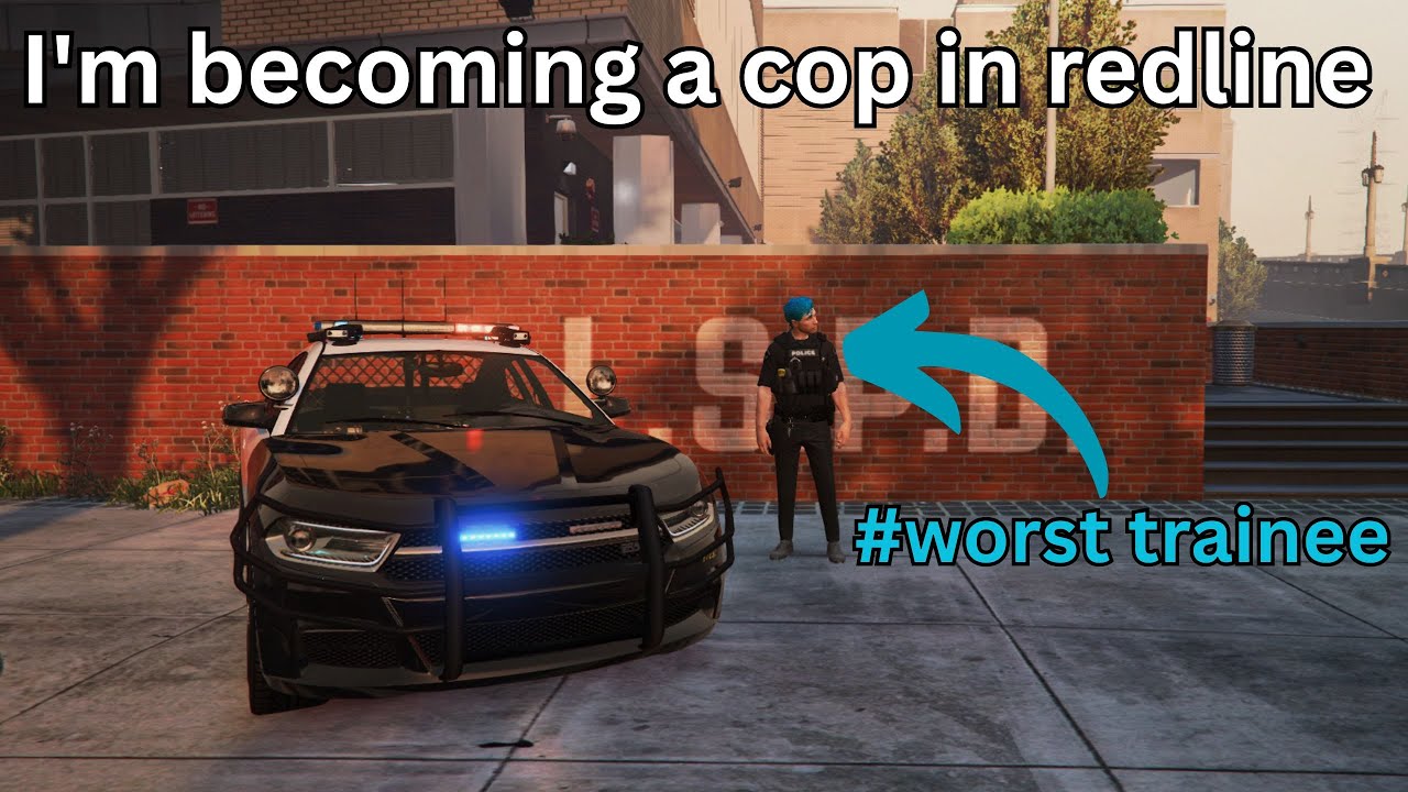 🔴Redline RP Live🔴 - I'm the WORST trainee EVER!!! (DAY 53) | GTA 5 Roleplay