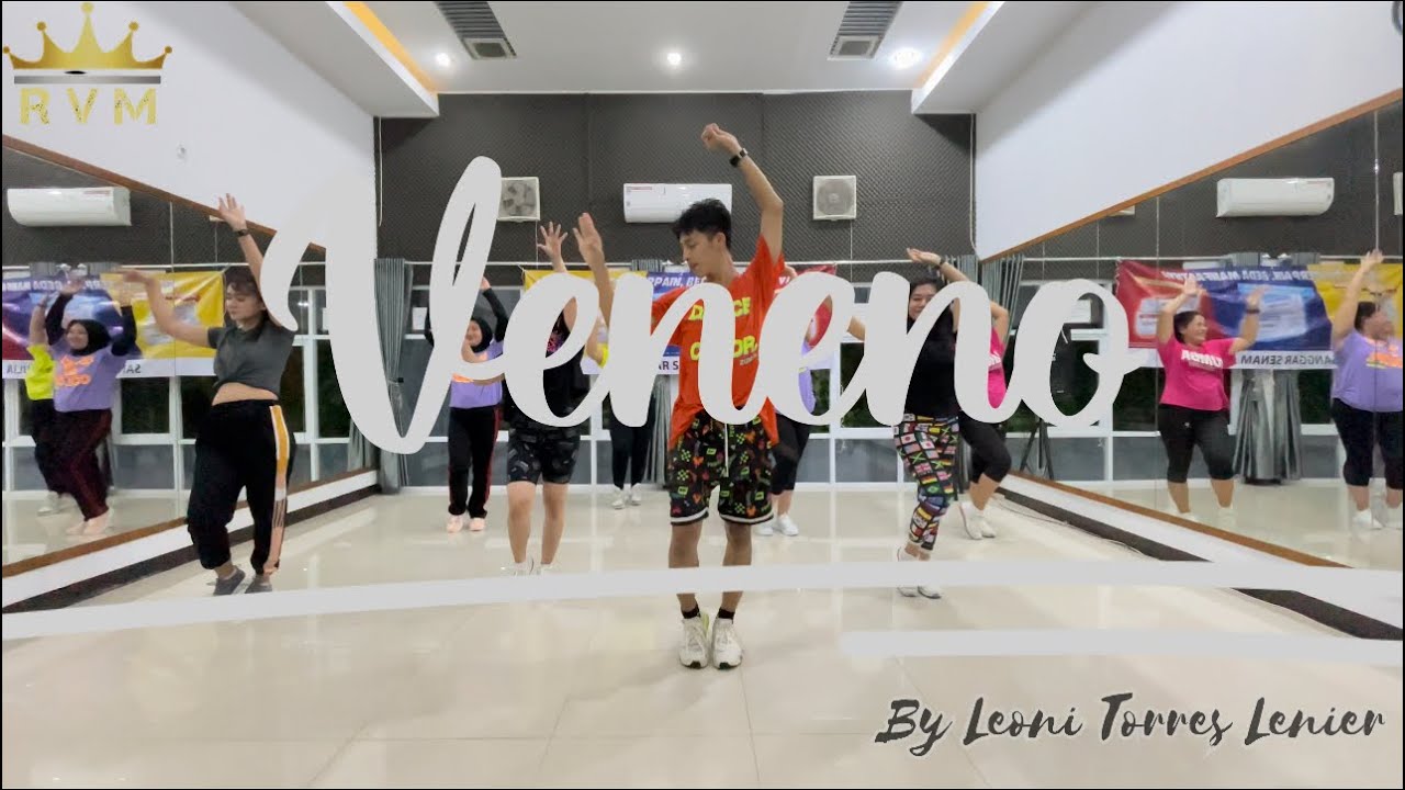Veneno - Leoni Torres ft Lenier || Salsa || Zumba Choreo by RVM || Aulia Squad