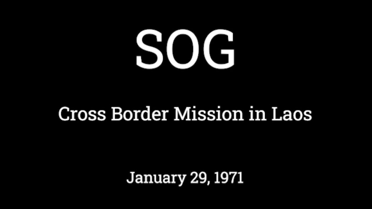VIETNAM WAR AUTHENTIC AUDIO - SOG Recon Team on a Cross-border mission in Laos is under attack