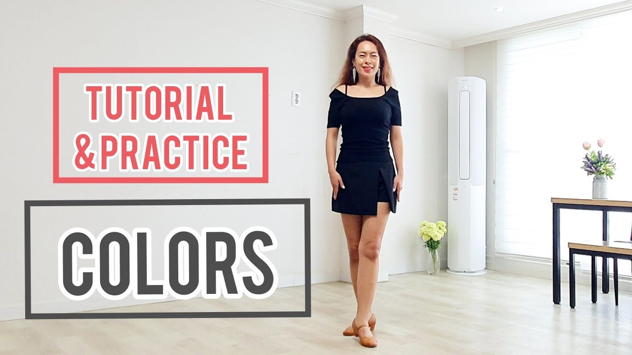 Colors Line Dance Tutorial & Practice(컬러즈 라인댄스)