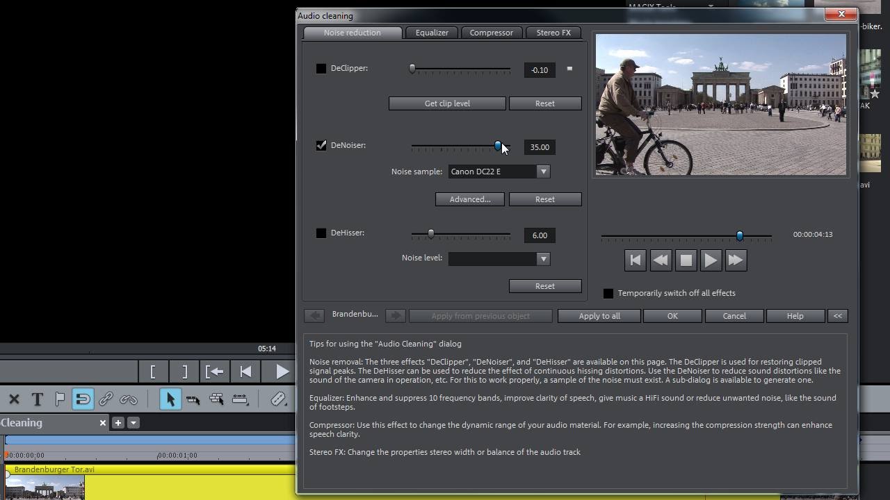 MAGIX Movie Edit Pro 2016 &ndash; Audio Dubbing tutorial (INT)