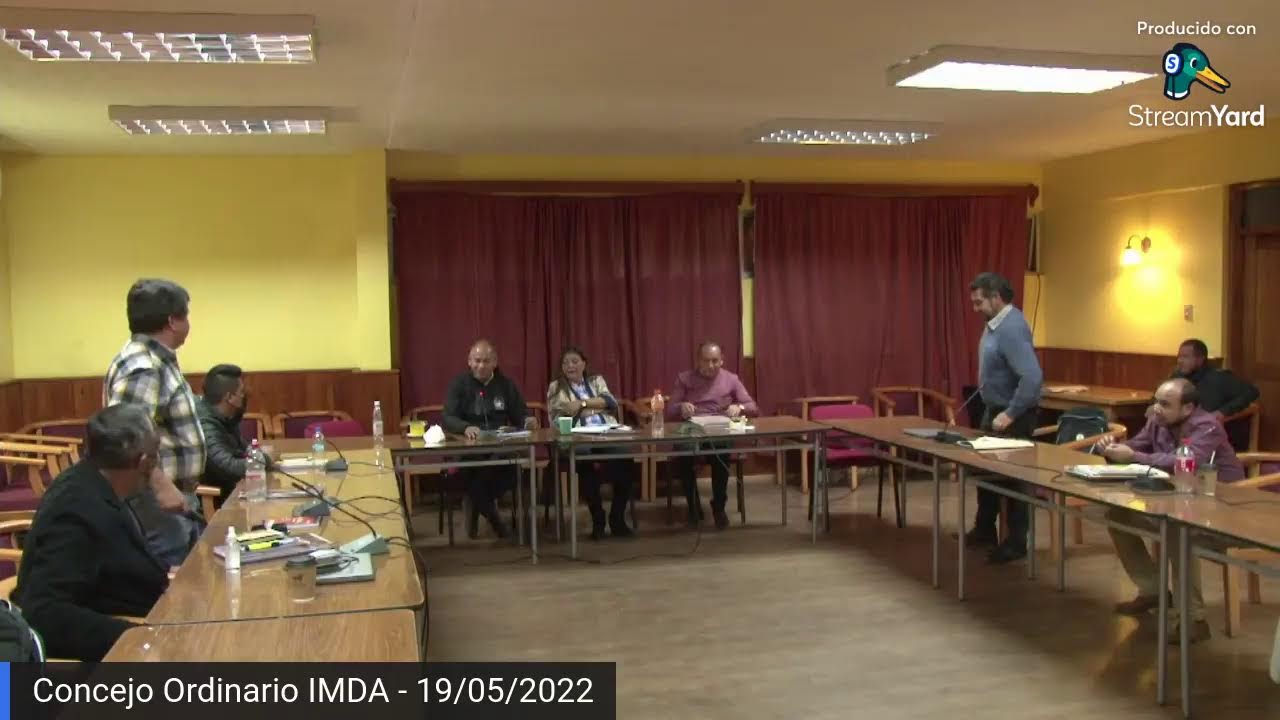Concejo Extraordinario IMDA 19-05-2022