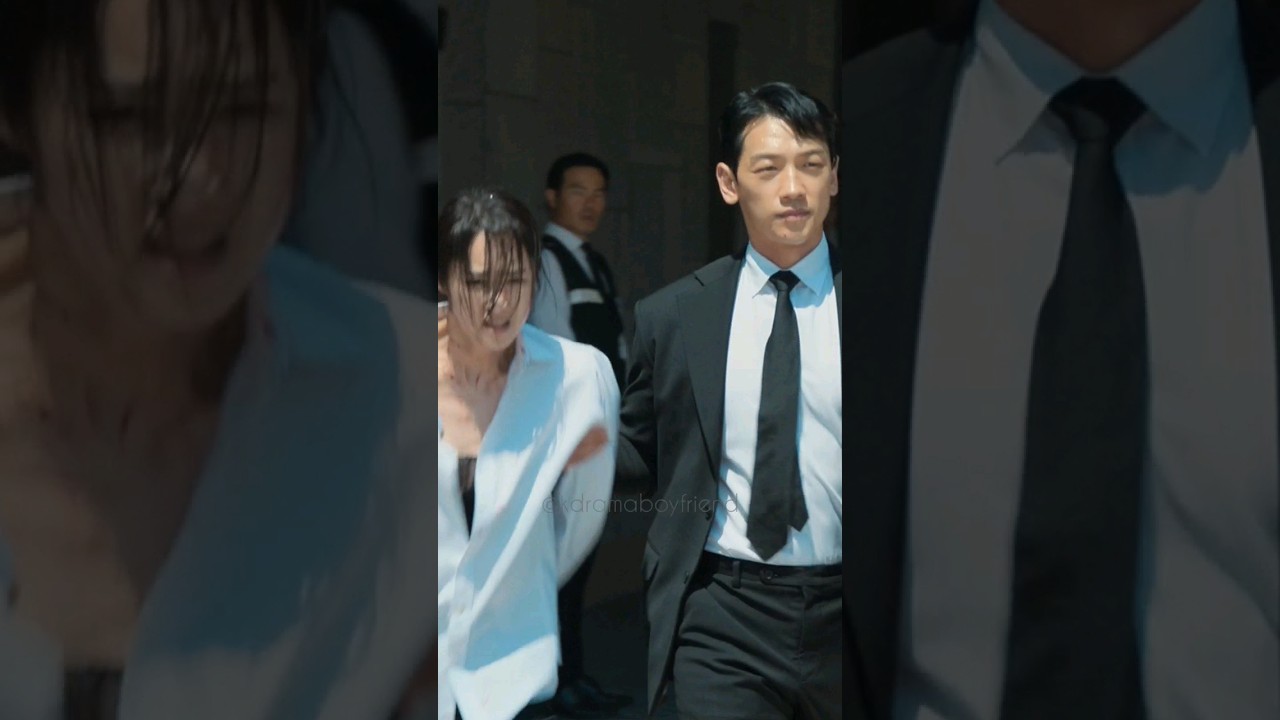 Finally he caught her 😤 #shorts #kdrama #jungjihoon #rain #kimhaneul #redswan