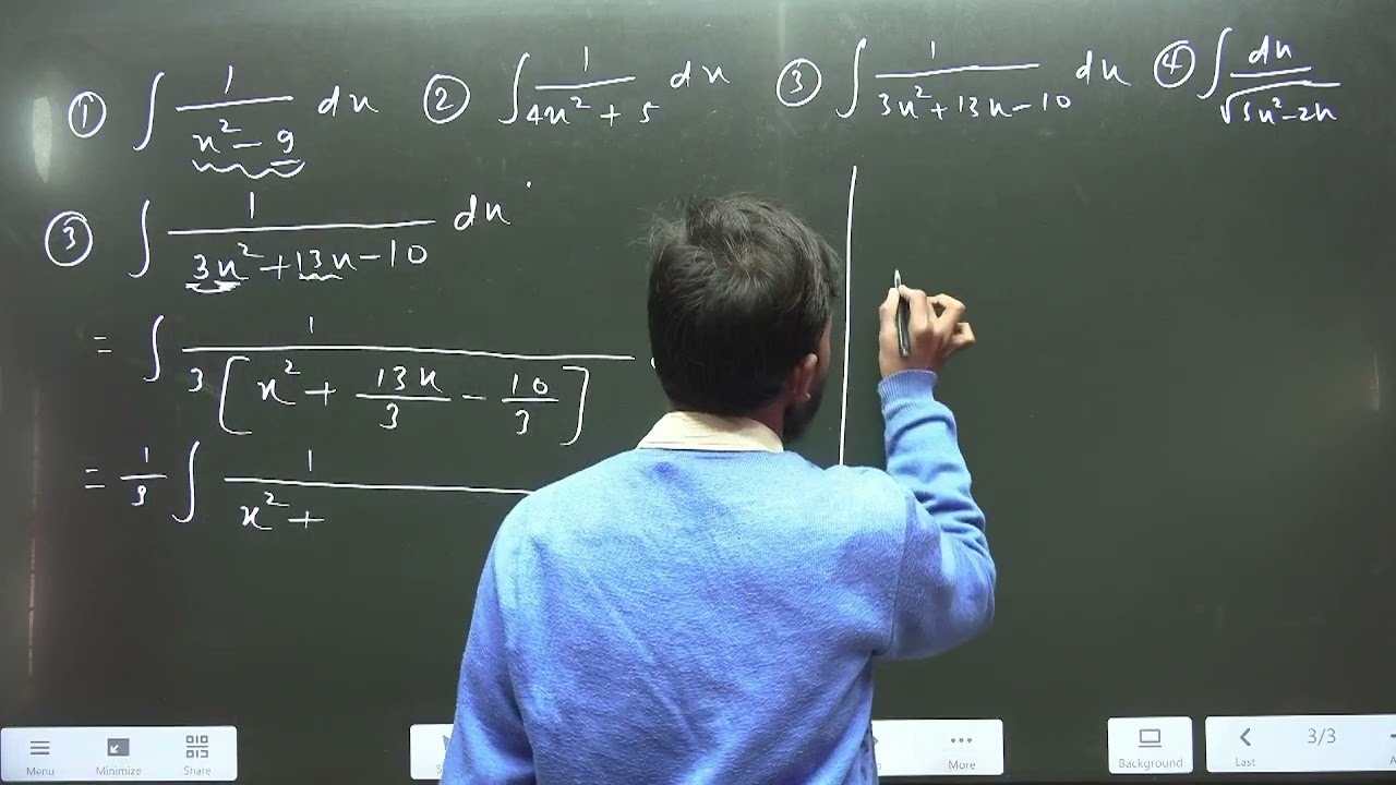 Integration-02 4 marks ka 1 question confirm 