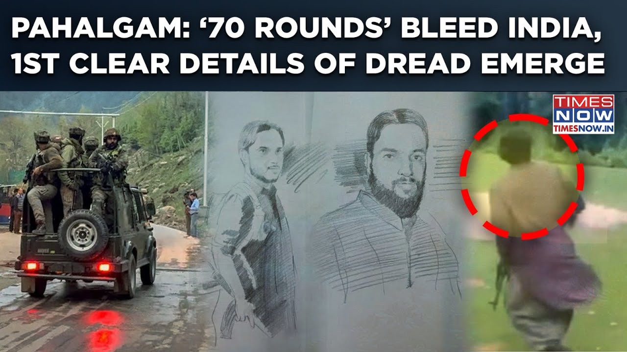 Pahalgam Attack: AK, M4 Used By Pakistan Proxy? ‘70 Rounds’ Bleed India| Watch Details Of J&K Horror