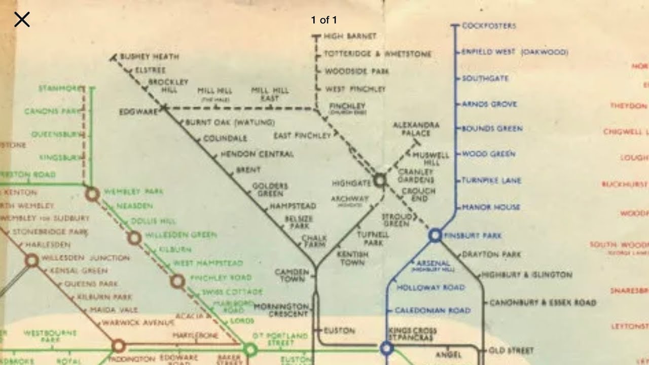 Why are there so many Tube stations north of the Thames (and so few south)?