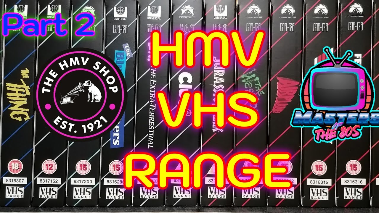 HMV VHS Range Blu Ray Collection Part 2.